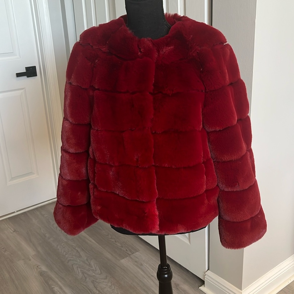 Michael Kors Faux Fur Coat